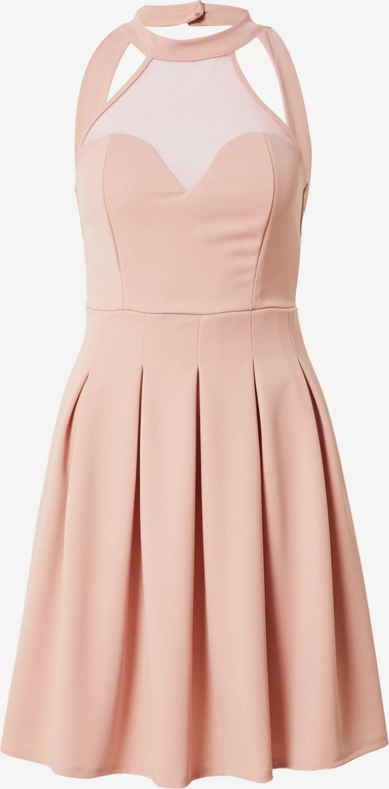 Wal G Minikleider Kleid BERNICE Frauen Puder 1 Wal G Minikleider Kleid BERNICE Frauen Puder