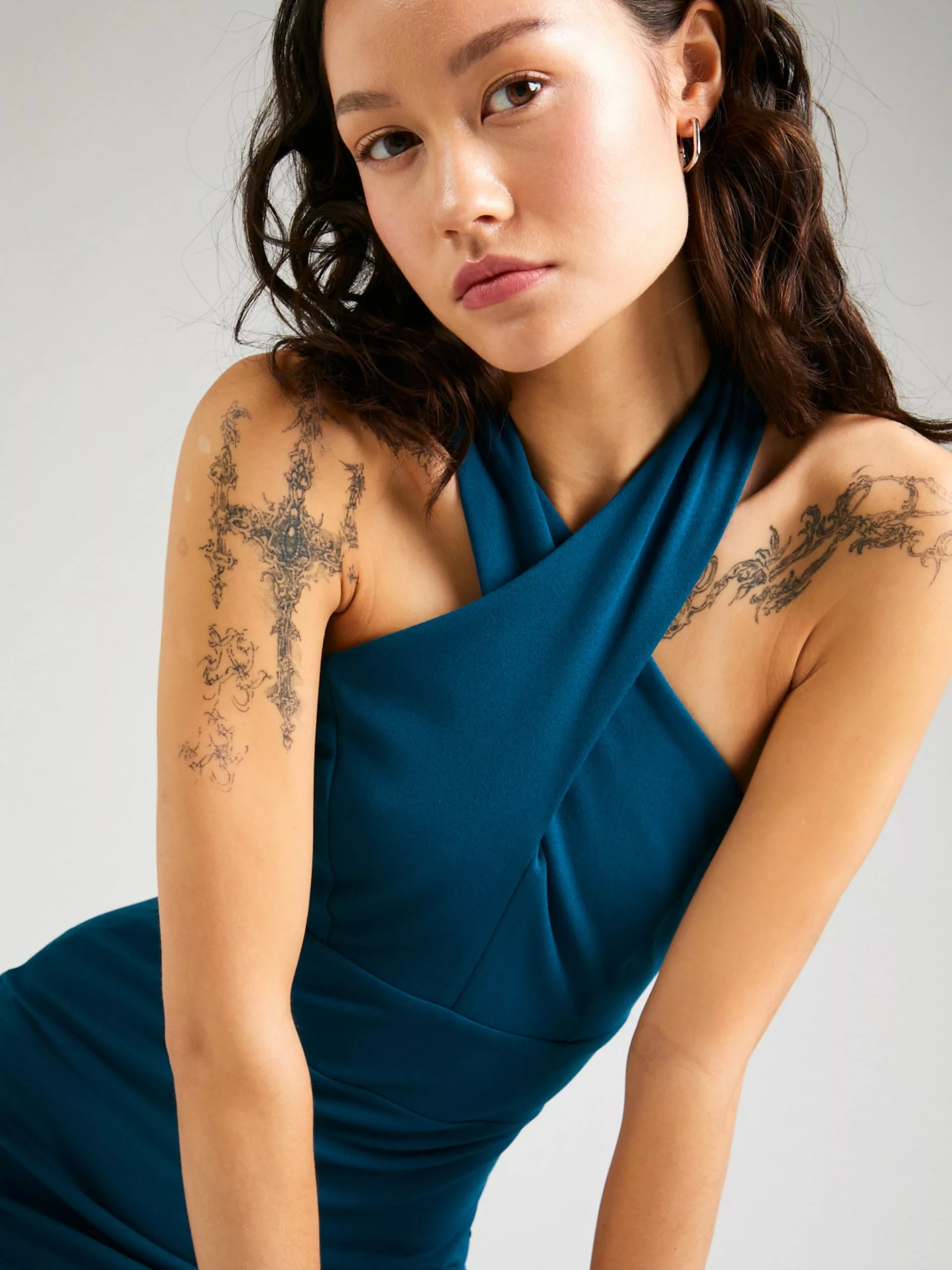 Wal G Cocktailkleider Kleid JIM Frauen Blau 2 Wal G Cocktailkleider Kleid JIM Frauen Blau – Bild 2