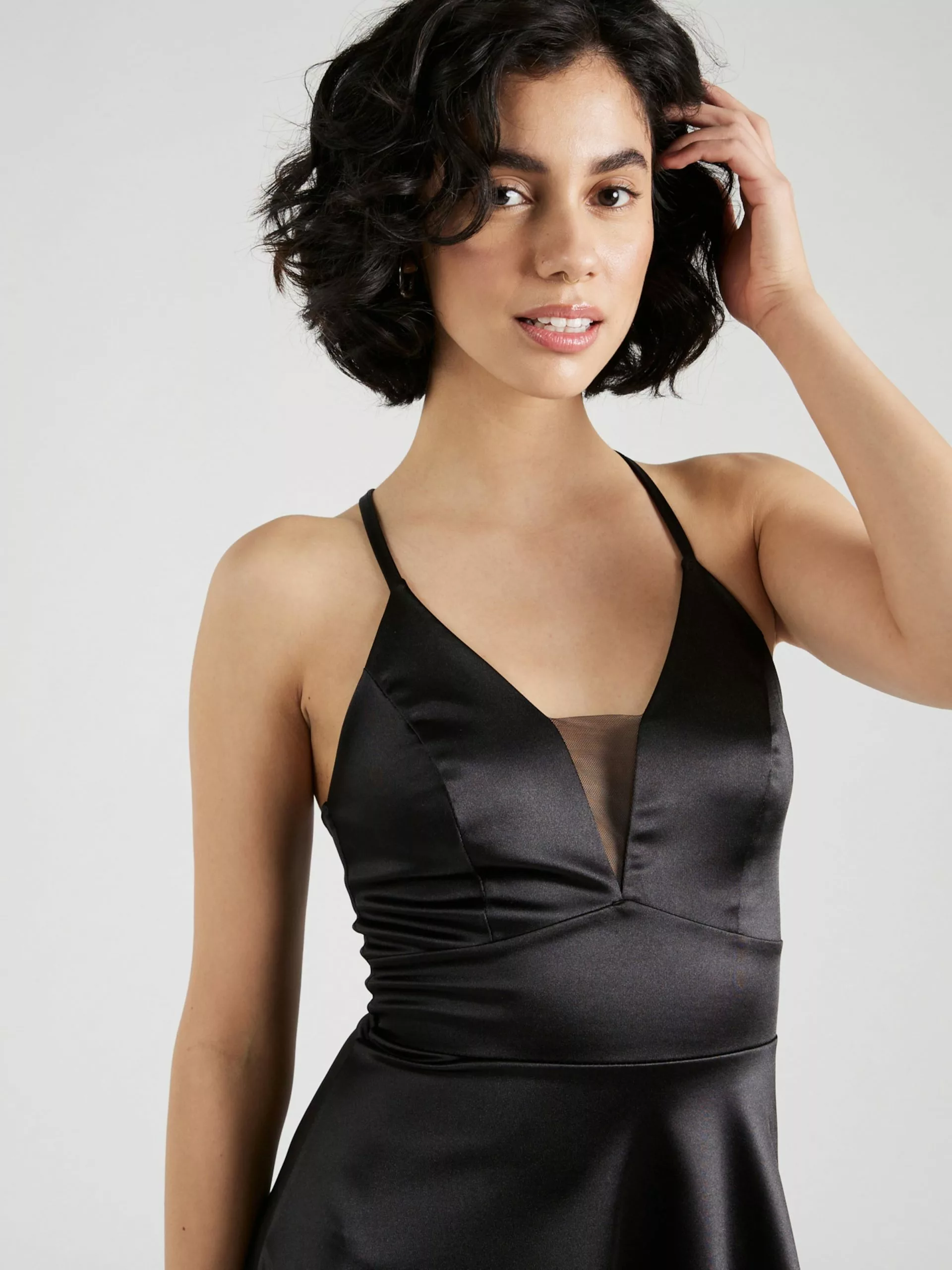 Wal G Cocktailkleider Kleid JOSH Frauen Schwarz 2 Wal G Cocktailkleider Kleid JOSH Frauen Schwarz – Bild 2