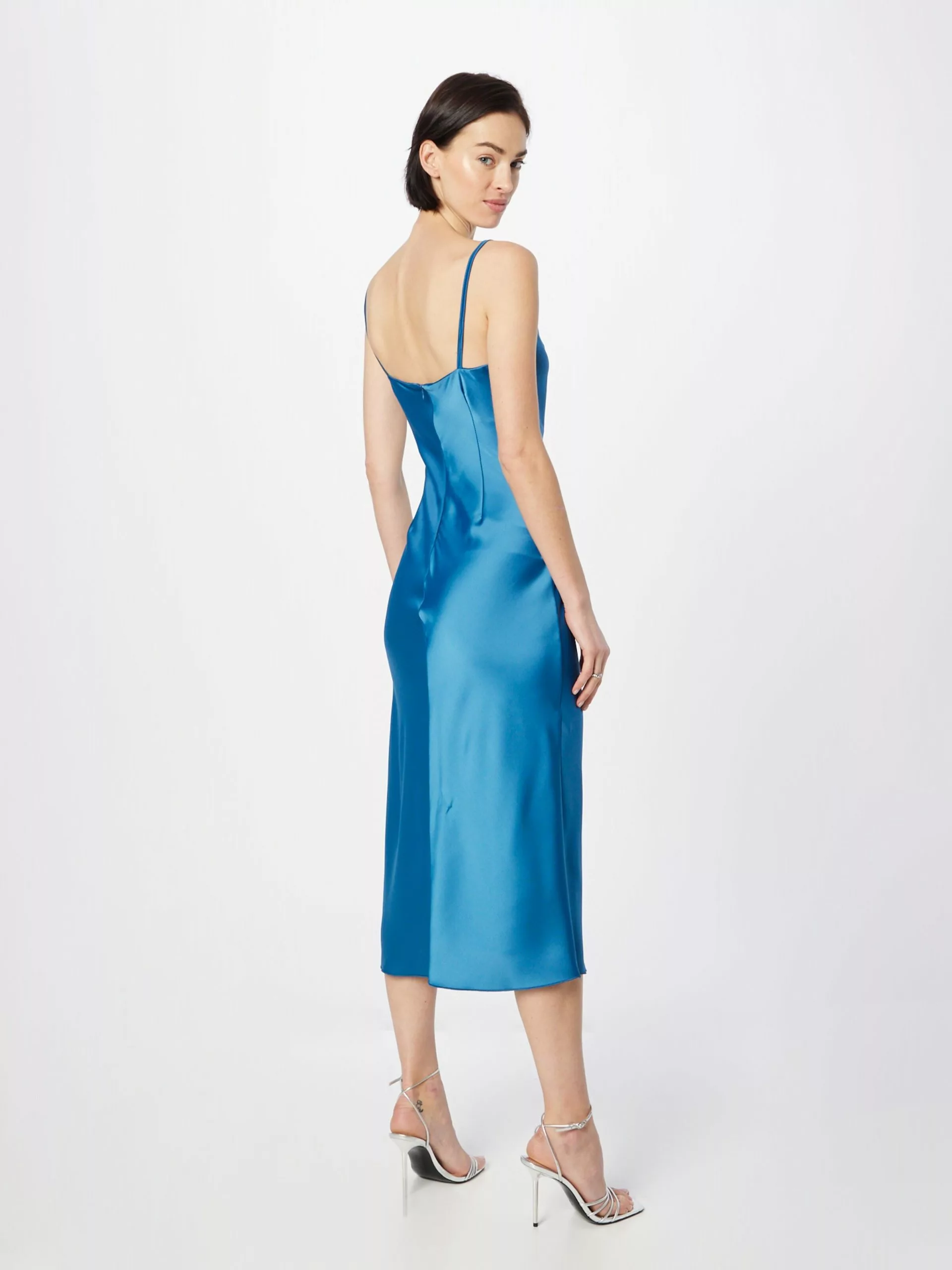 Wal G Midikleider Kleid CARA Frauen Blau 4 Wal G Midikleider Kleid CARA Frauen Blau – Bild 4