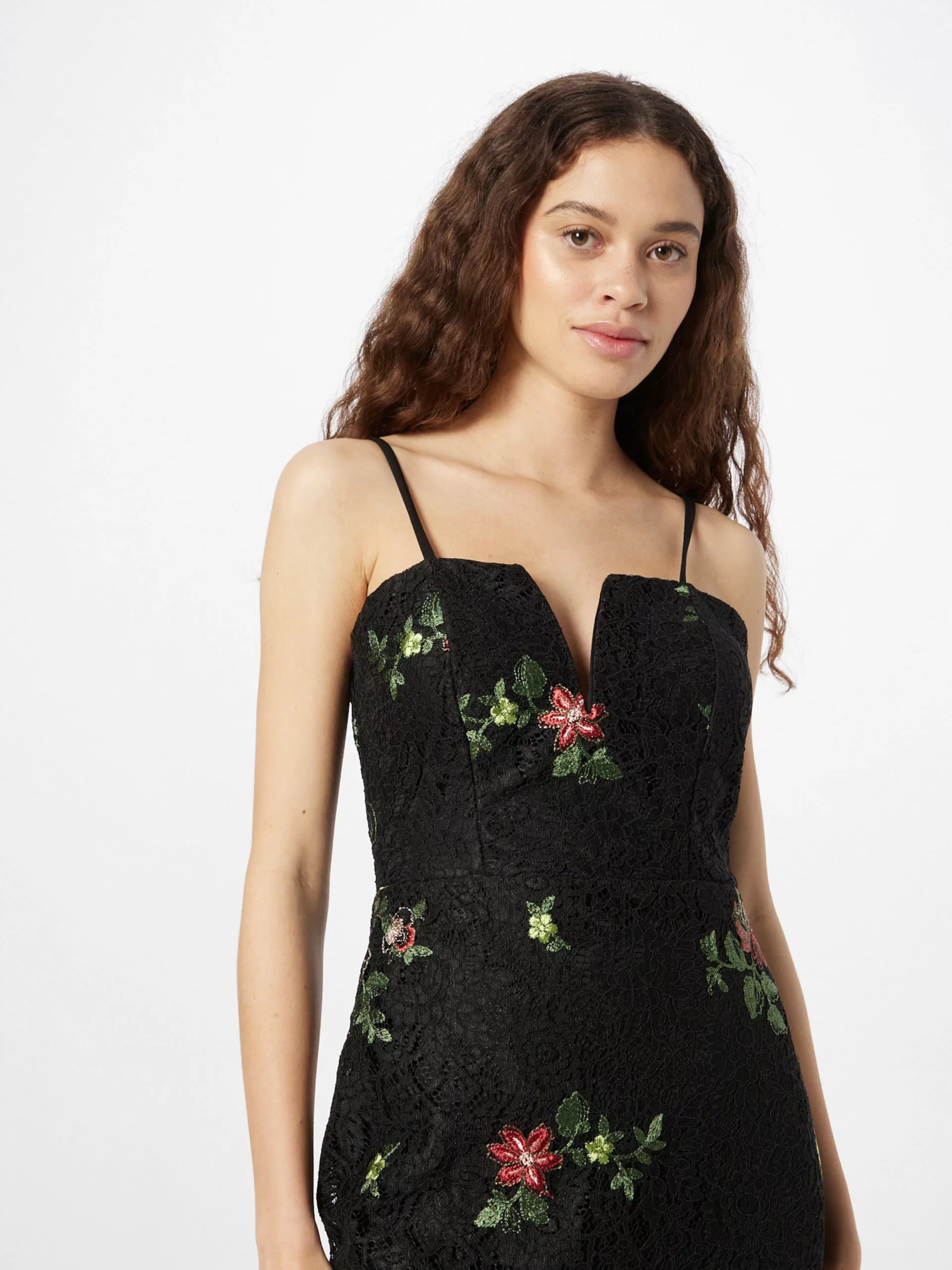 Wal G Cocktailkleider Kleid SIMRAN Frauen Schwarz 2 Wal G Cocktailkleider Kleid SIMRAN Frauen Schwarz – Bild 2