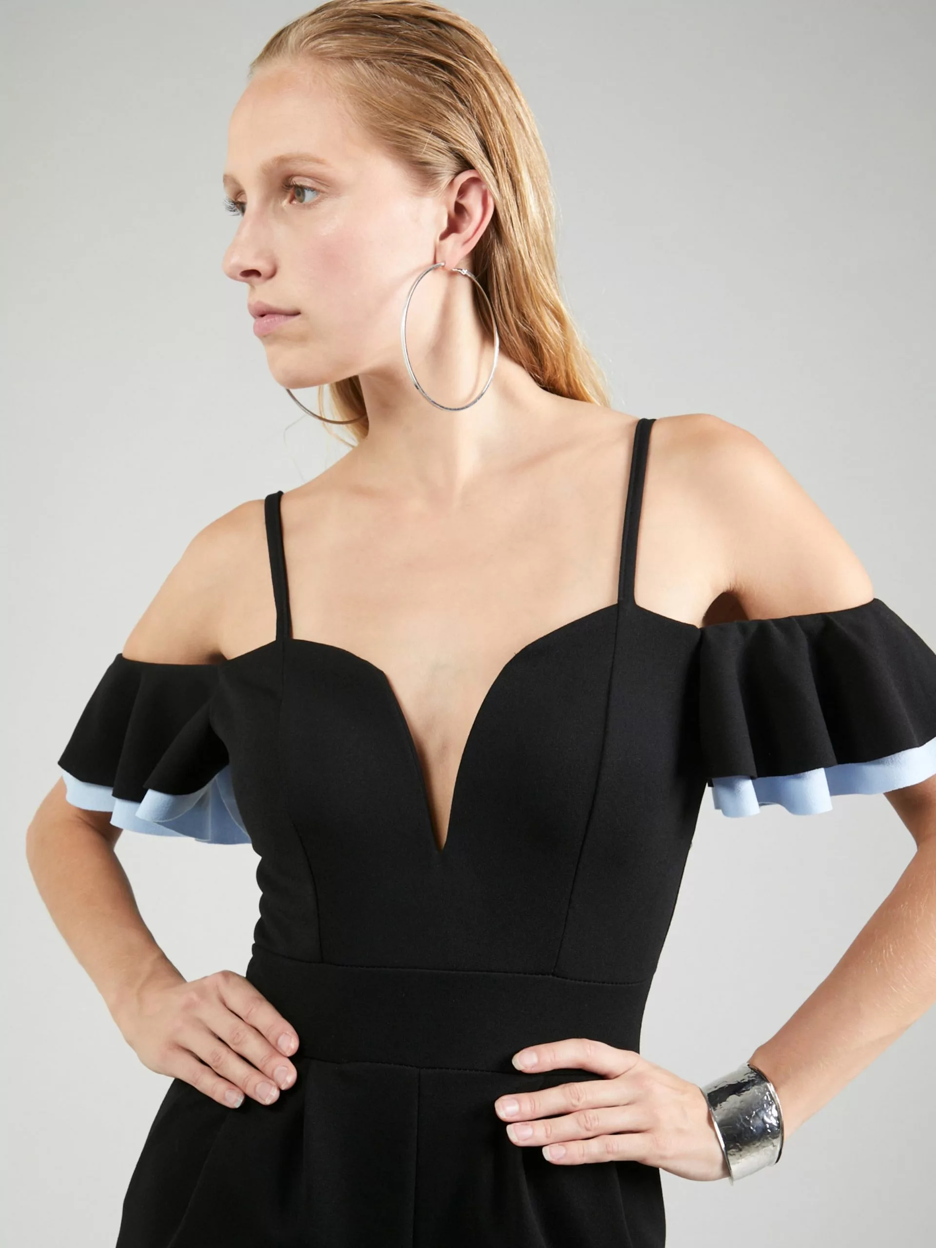 Wal G Lange Jumpsuits Jumpsuit SIMAH Frauen Schwarz 2 Wal G Lange Jumpsuits Jumpsuit SIMAH Frauen Schwarz – Bild 2