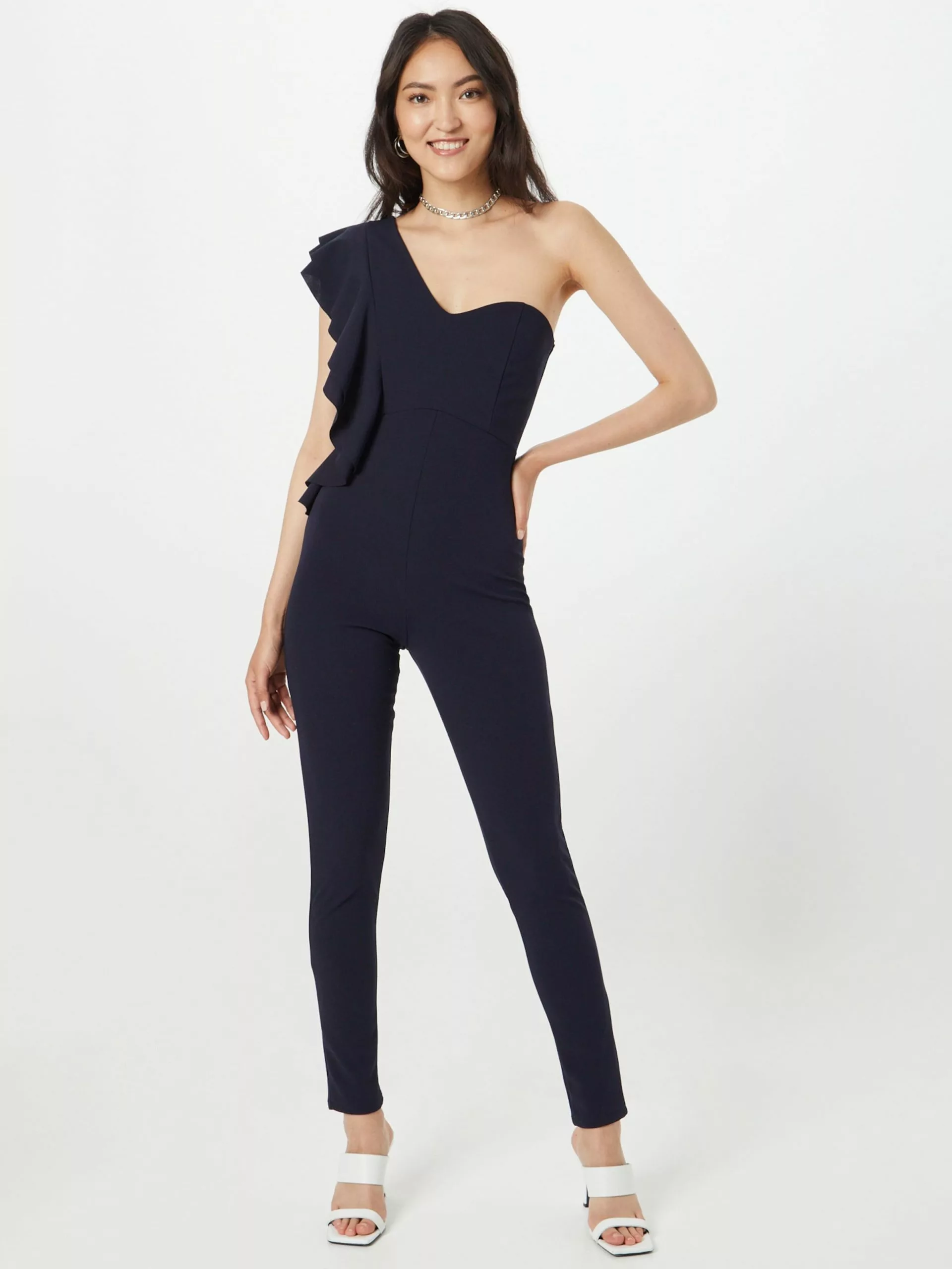 Wal G Lange Jumpsuits Jumpsuit ROSA Frauen Navy 3 Wal G Lange Jumpsuits Jumpsuit ROSA Frauen Navy – Bild 3