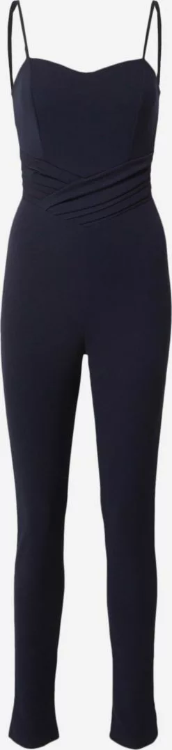 Wal G Lange Jumpsuits Jumpsuit RIMI Frauen Nachtblau