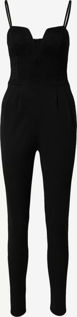Wal G Lange Jumpsuits Jumpsuit Frauen Schwarz
