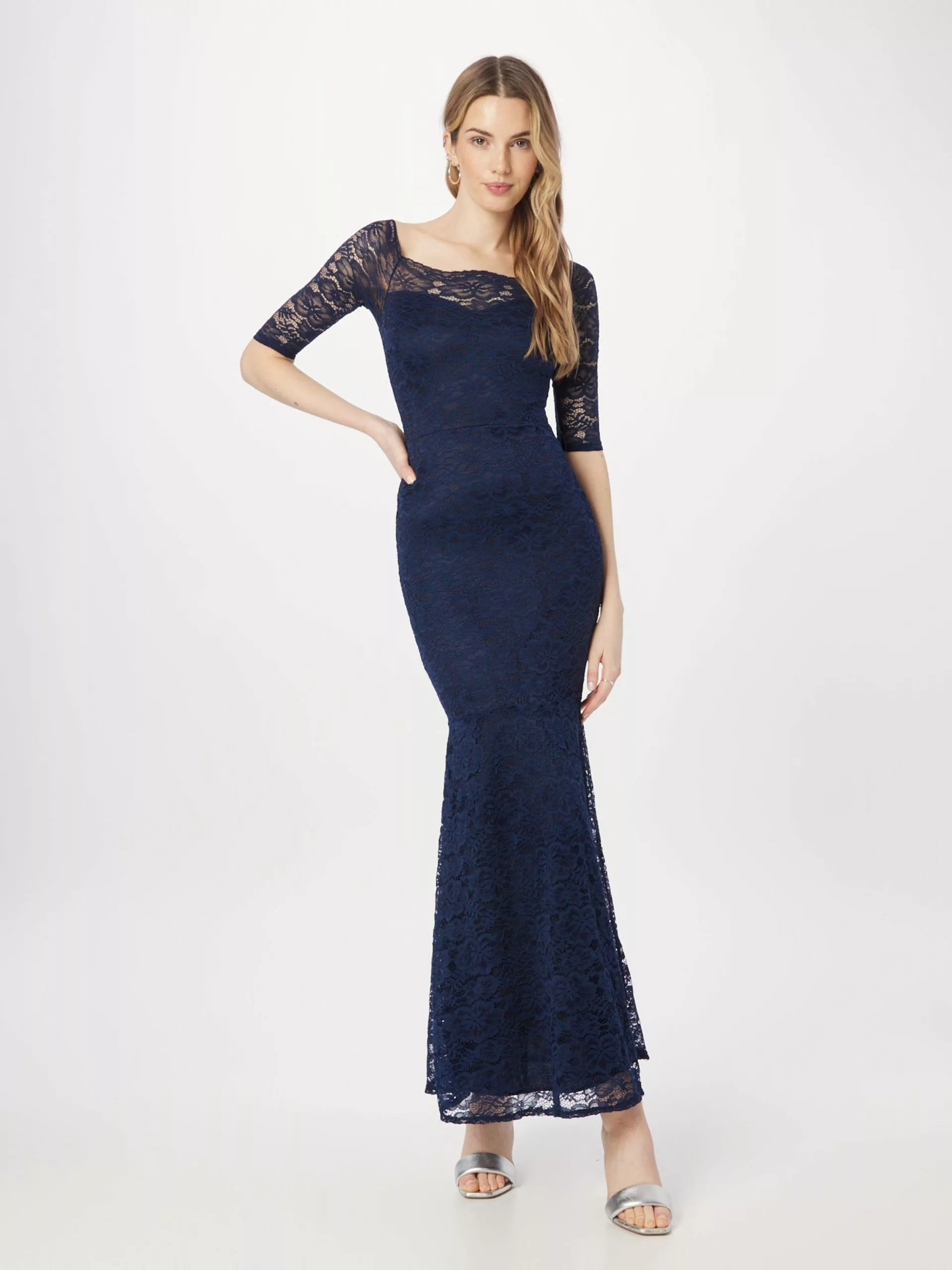 Wal G Abendkleider Kleid ABBY Frauen Navy 3 Wal G Abendkleider Kleid ABBY Frauen Navy – Bild 3