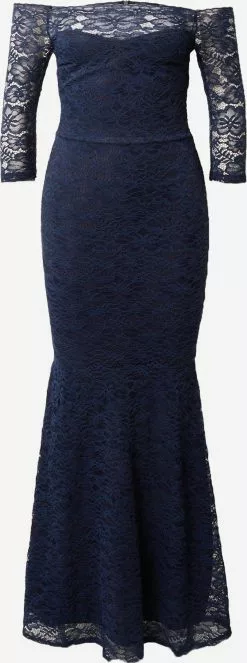 Wal G Abendkleider Kleid ABBY Frauen Navy