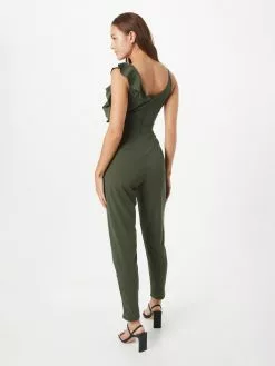 Wal G Lange Jumpsuits Jumpsuit IMAANI Frauen Khaki 8 Wal G Lange Jumpsuits Jumpsuit IMAANI Frauen Khaki -Wal G Verkaufsshop 41417ff6764b19bac93a19b7f31bf632