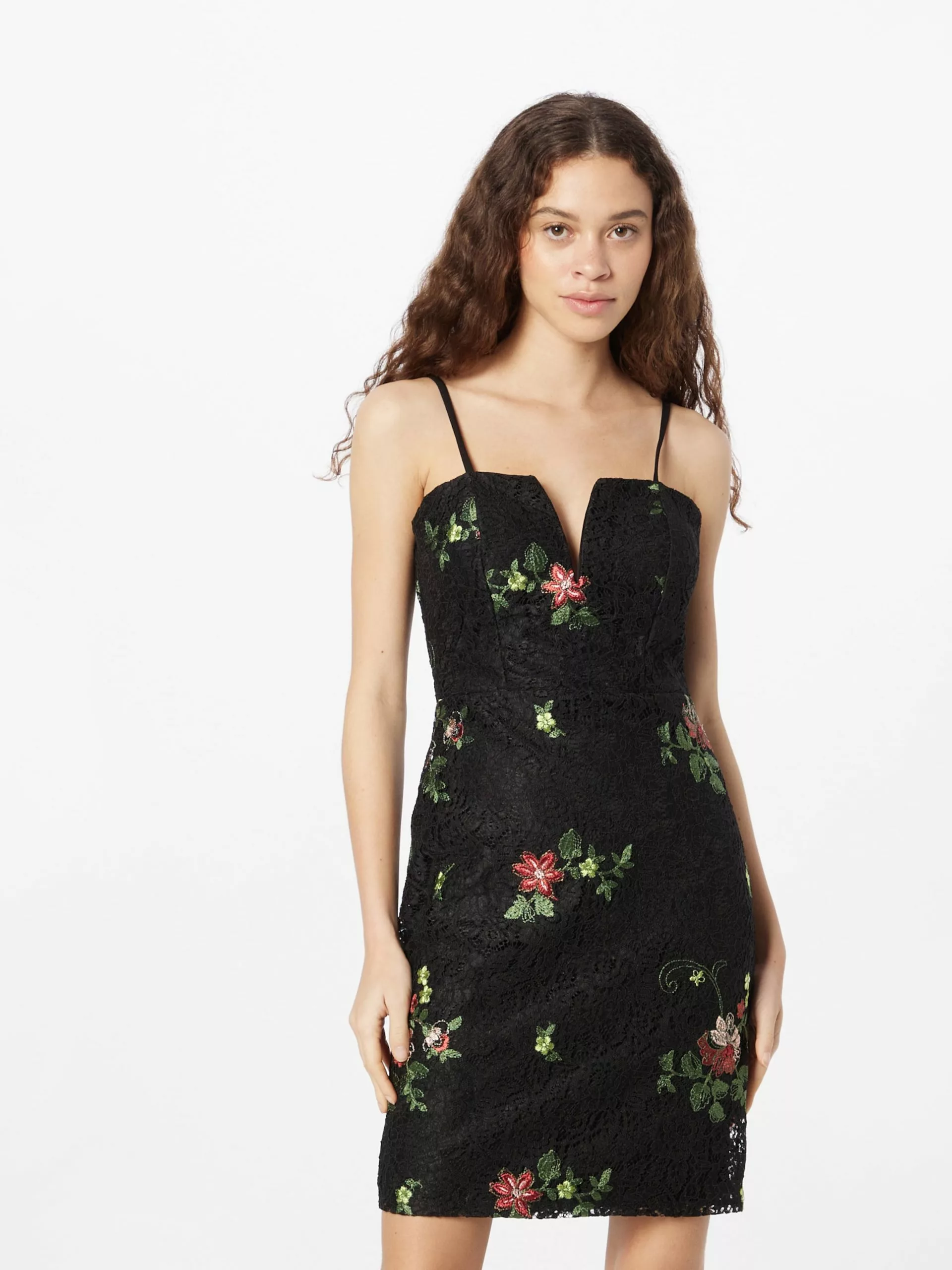 Wal G Cocktailkleider Kleid SIMRAN Frauen Schwarz 3 Wal G Cocktailkleider Kleid SIMRAN Frauen Schwarz – Bild 3