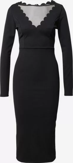 Wal G Midikleider Kleid JESS Frauen Schwarz