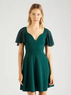 Wal G Minikleider Kleid KARA Frauen Dunkelgrün 7 Wal G Minikleider Kleid KARA Frauen Dunkelgrün -Wal G Verkaufsshop 4a8d3539ba3b43c0d3b184ca86ce8a81