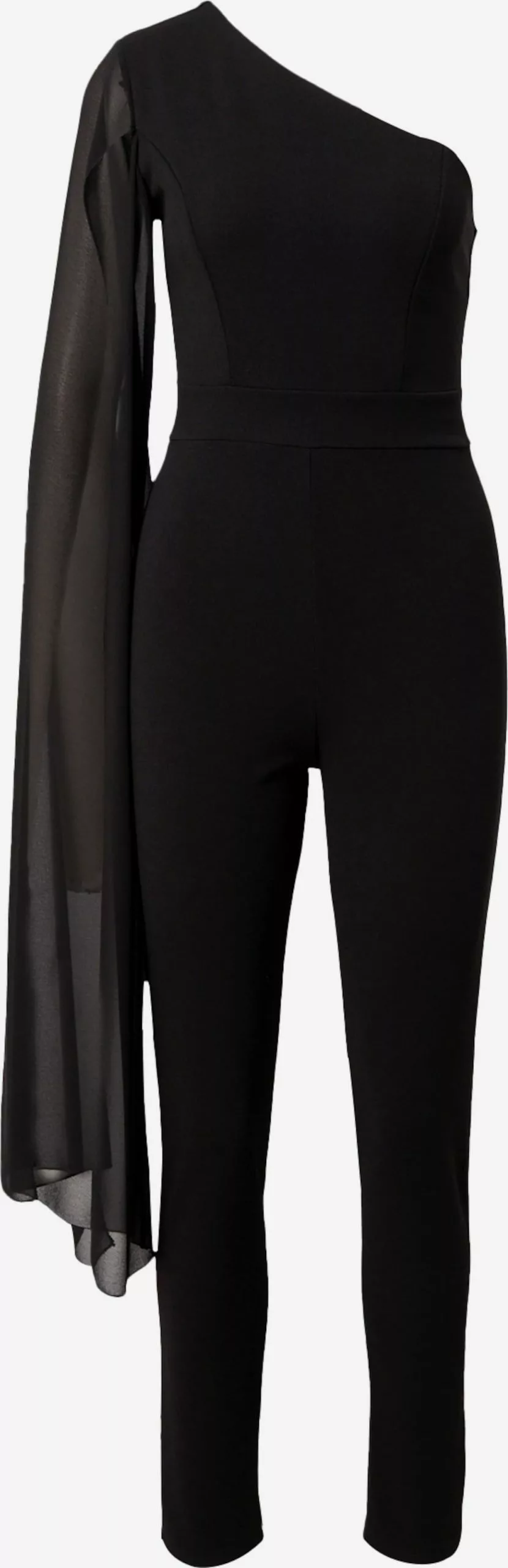 Wal G Lange Jumpsuits Jumpsuit LOURA Frauen Schwarz 1 Wal G Lange Jumpsuits Jumpsuit LOURA Frauen Schwarz