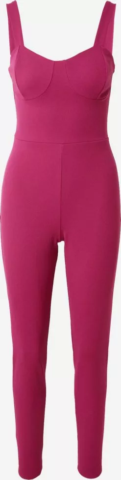Wal G Verkaufsshop 6 Wal G Lange Jumpsuits Jumpsuit ERIN Frauen Fuchsia