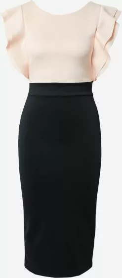 Wal G Minikleider Kleid Frauen Schwarz