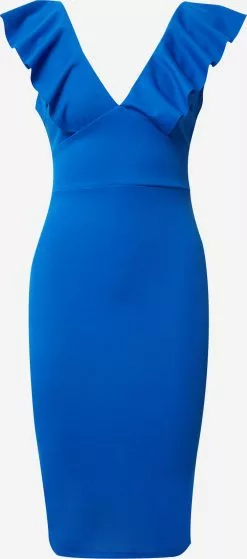 Wal G Minikleider Kleid HIKAMI Frauen Royalblau