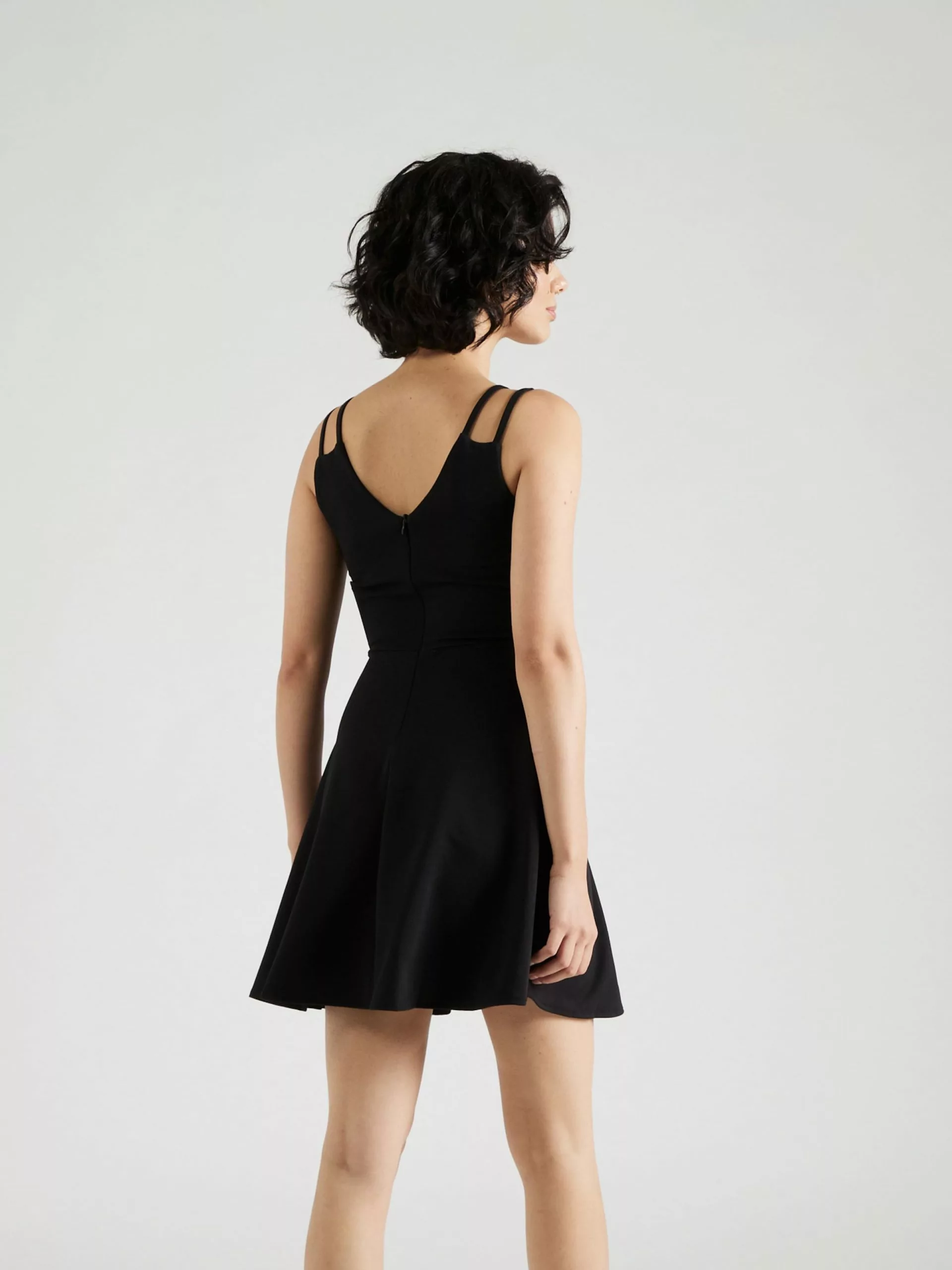 Wal G Minikleider Kleid WENDY Frauen Schwarz 4 Wal G Minikleider Kleid WENDY Frauen Schwarz – Bild 4