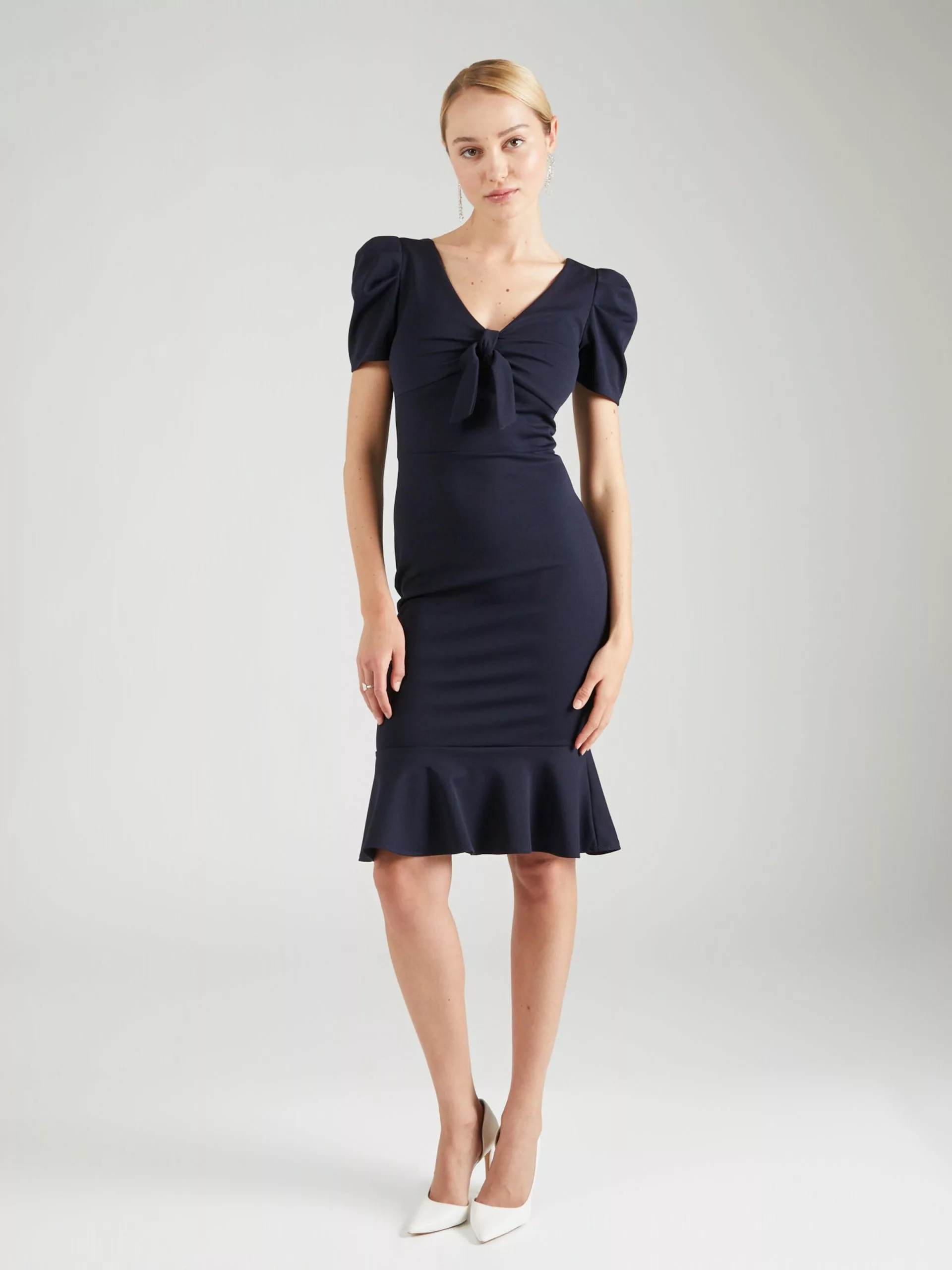 Wal G Minikleider Kleid WONDA Frauen Navy 5 Wal G Minikleider Kleid WONDA Frauen Navy – Bild 5