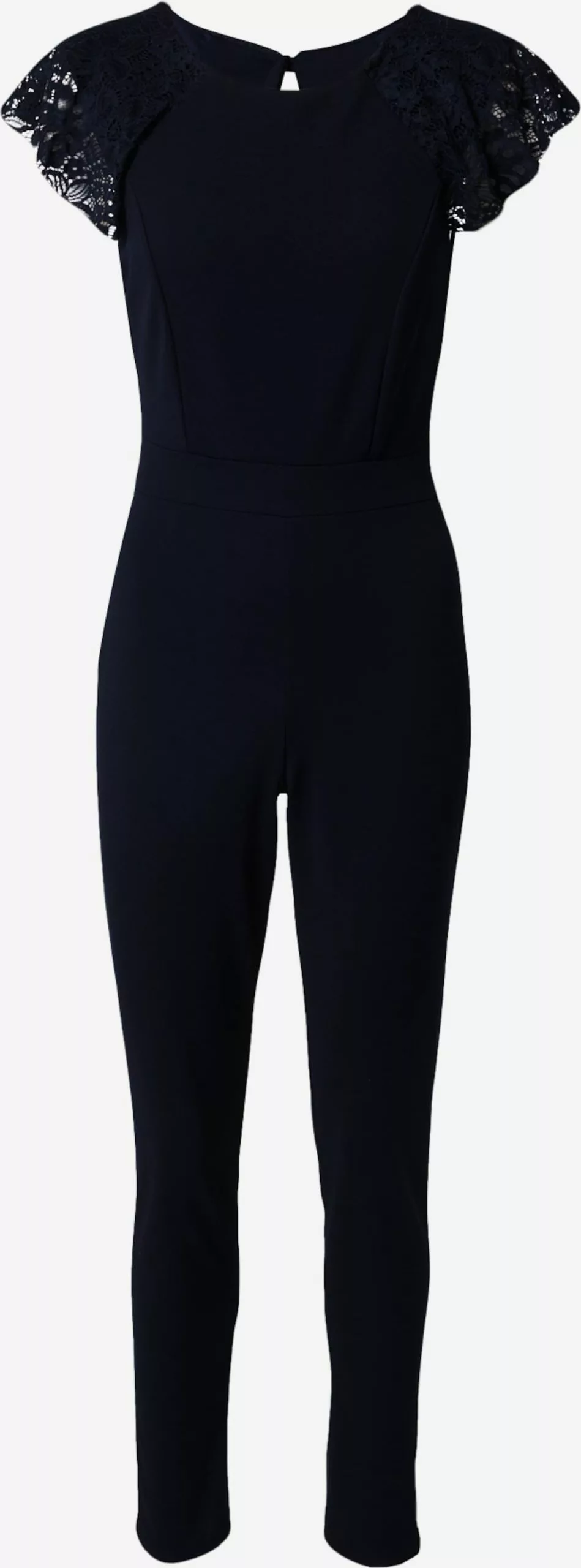 Wal G Lange Jumpsuits Jumpsuit SARAH Frauen Navy 1 Wal G Lange Jumpsuits Jumpsuit SARAH Frauen Navy