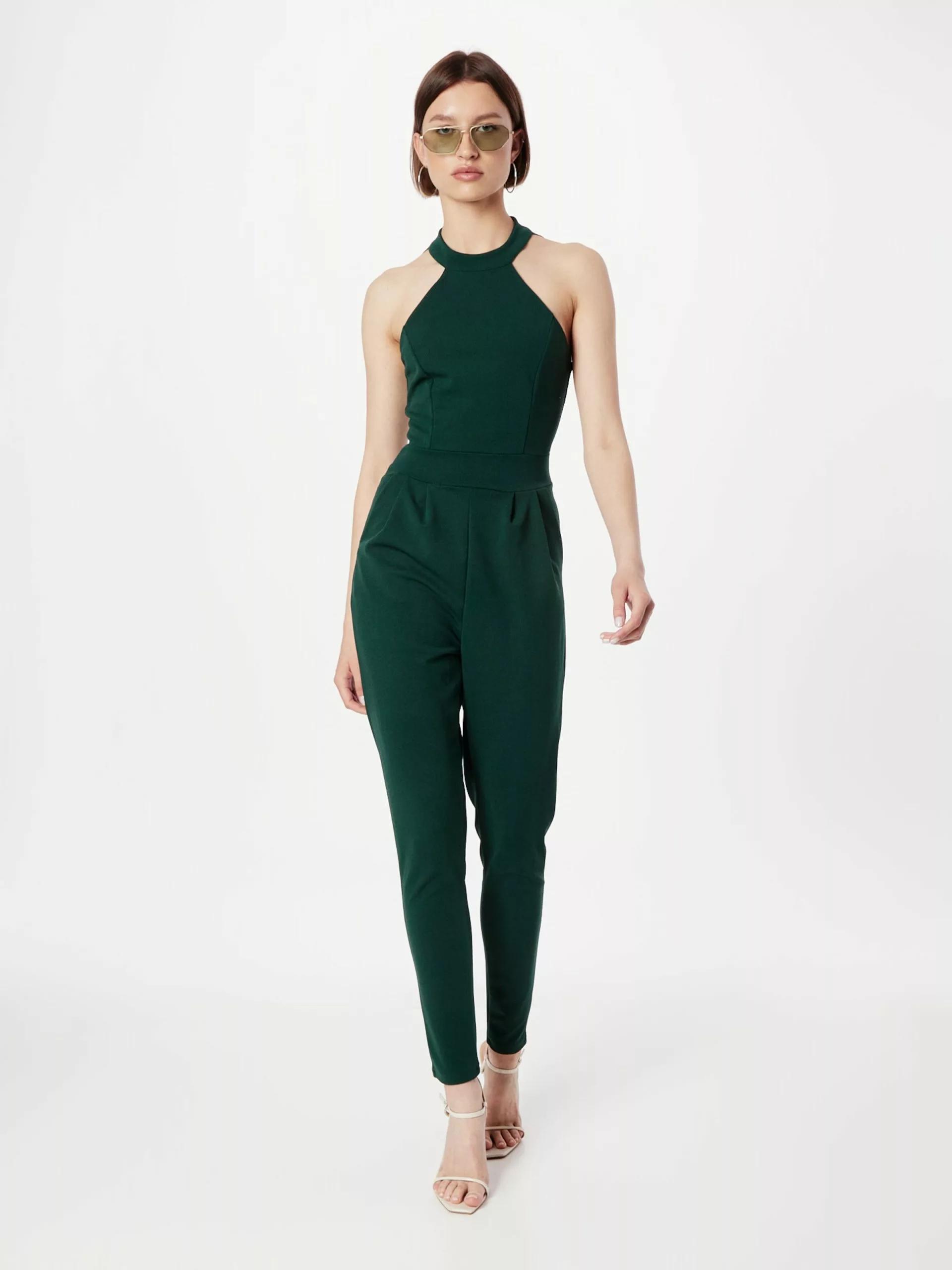 Wal G Lange Jumpsuits Jumpsuit BRANDON Frauen Dunkelgrün 5 Wal G Lange Jumpsuits Jumpsuit BRANDON Frauen Dunkelgrün – Bild 5