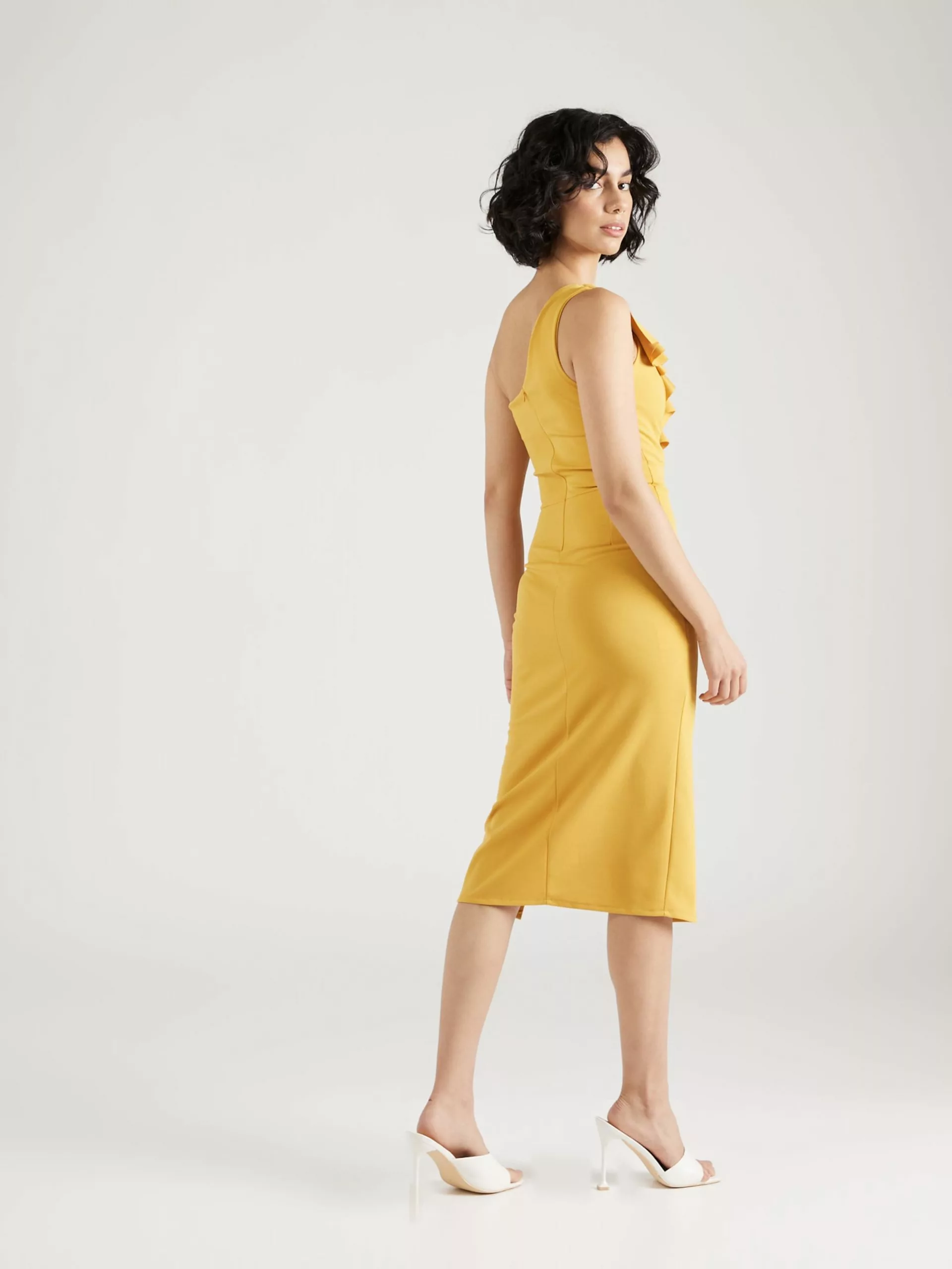 Wal G Cocktailkleider Kleid ANDY Frauen Hellorange 4 Wal G Cocktailkleider Kleid ANDY Frauen Hellorange – Bild 4