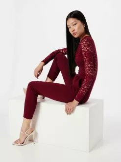 Wal G Lange Jumpsuits Jumpsuit BLAKE Frauen Merlot 9 Wal G Lange Jumpsuits Jumpsuit BLAKE Frauen Merlot -Wal G Verkaufsshop 5c807d8d1549eb11d54bb31974c563e0