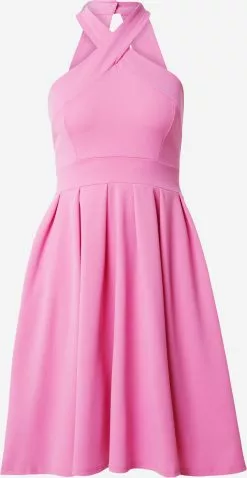 Wal G Minikleider Kleid NELLY Frauen Hellpink