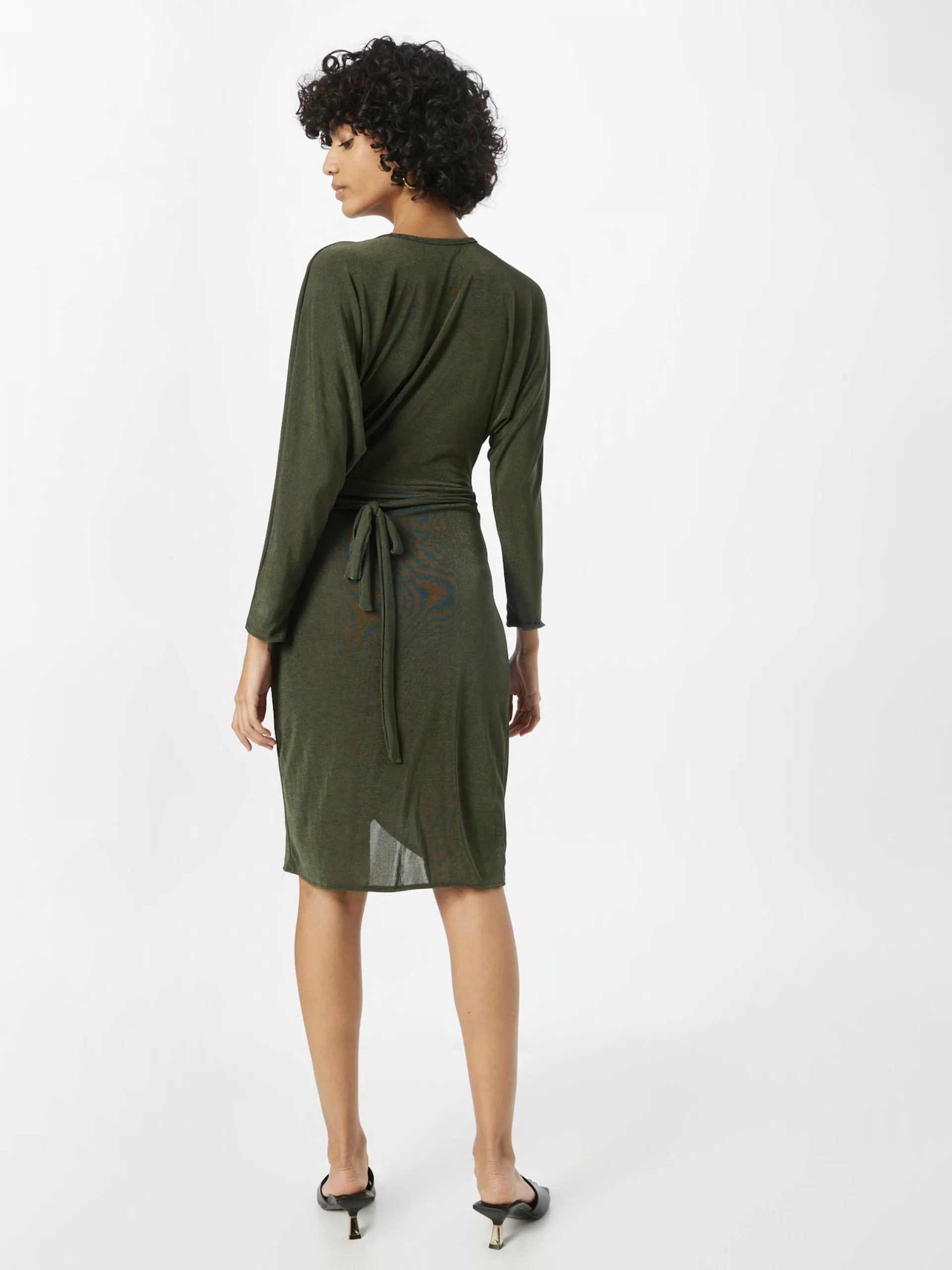 Wal G Minikleider Kleid Frauen Dunkelgrün 4 Wal G Minikleider Kleid Frauen Dunkelgrün – Bild 4