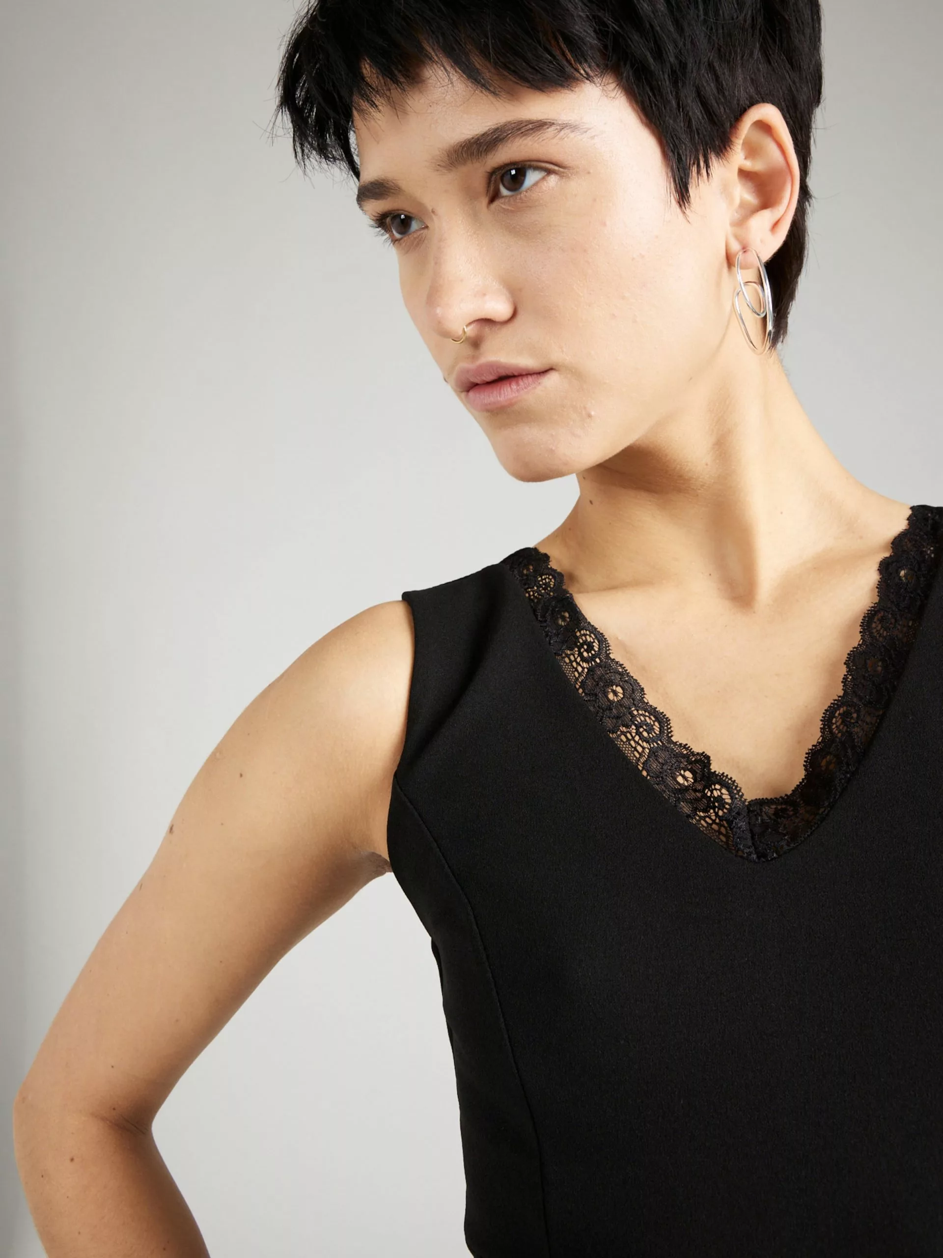 Wal G Etuikleider Kleid JOEL Frauen Schwarz 2 Wal G Etuikleider Kleid JOEL Frauen Schwarz – Bild 2