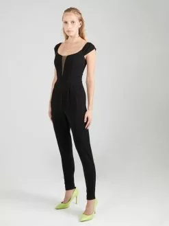 Wal G Lange Jumpsuits Jumpsuit MATTY Frauen Schwarz 7 Wal G Lange Jumpsuits Jumpsuit MATTY Frauen Schwarz -Wal G Verkaufsshop 7d55ad8cc9bd39e7f6d702f7b02e411e