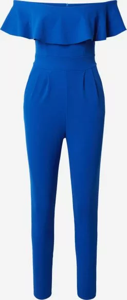 Wal G Lange Jumpsuits Jumpsuit CHRISTINA Frauen Blau