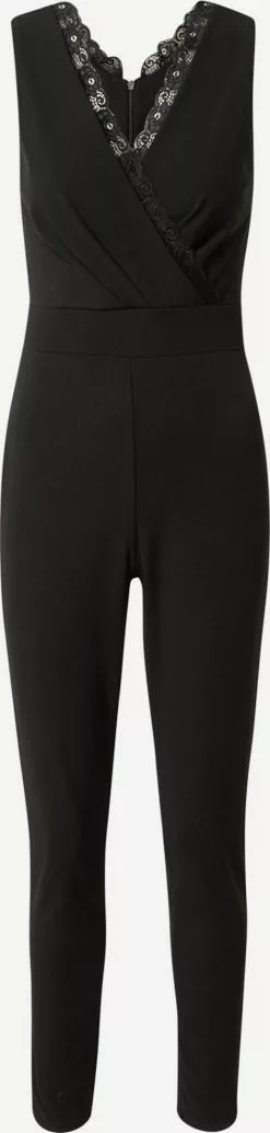 Wal G Lange Jumpsuits Jumpsuit GENIE Frauen Schwarz