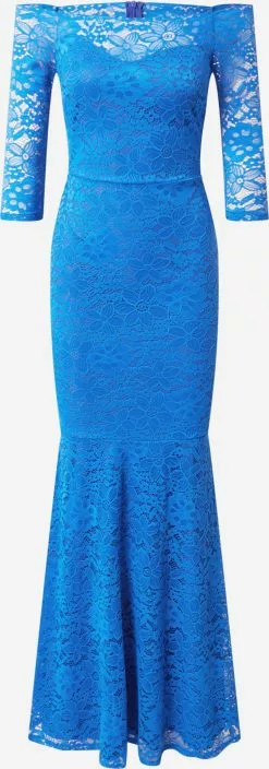 Wal G Abendkleider Kleid ABBY Frauen Himmelblau