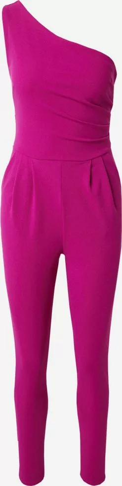 Wal G Lange Jumpsuits Jumpsuit ROSALITA Frauen Pink