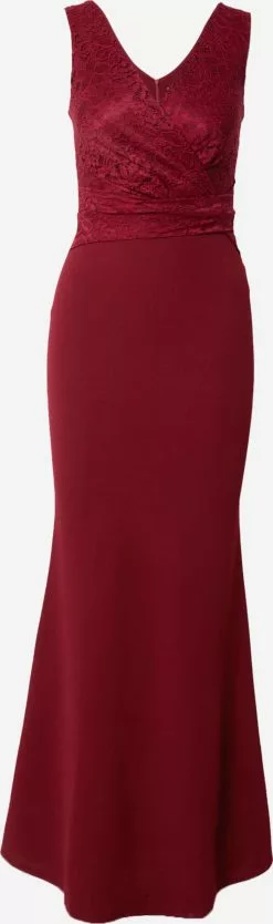 Wal G Abendkleider Kleid BONNIE Frauen Weinrot