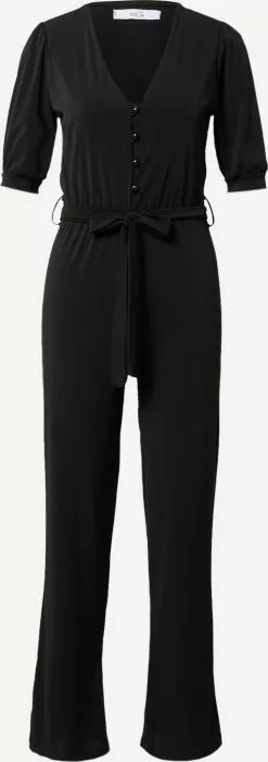 Wal G Lange Jumpsuits Jumpsuit MOMO Frauen Schwarz