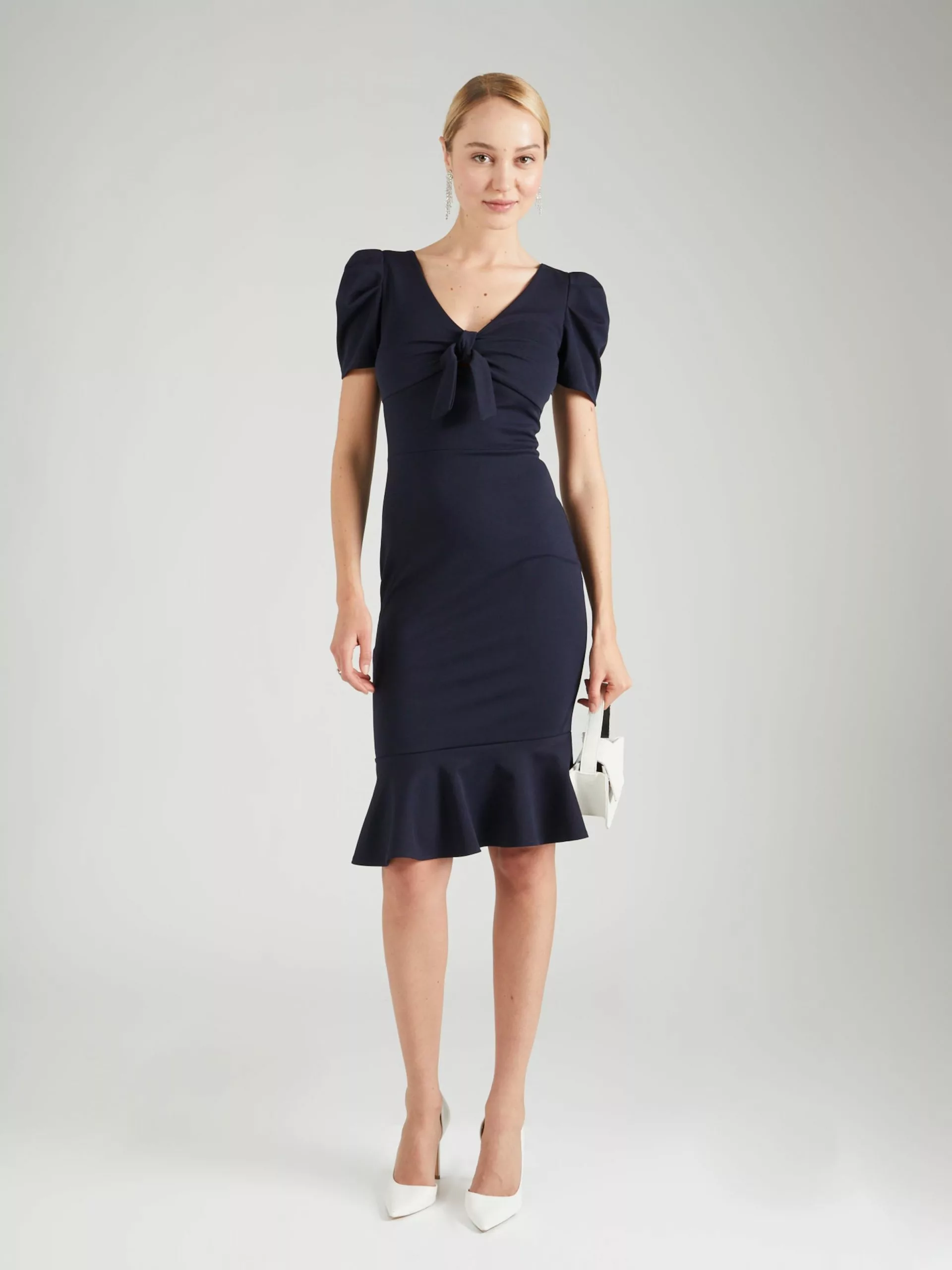 Wal G Minikleider Kleid WONDA Frauen Navy 7 Wal G Minikleider Kleid WONDA Frauen Navy – Bild 7