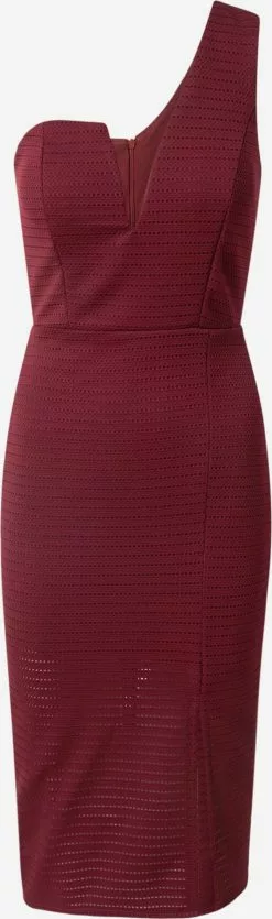 Wal G Minikleider Kleid Frauen Bordeaux