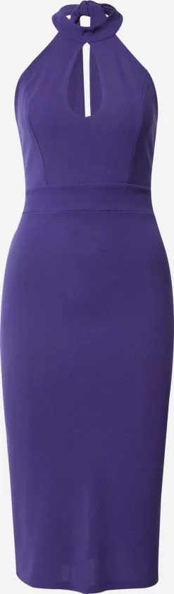 Wal G Verkaufsshop 26 Wal G Cocktailkleider Kleid CARLETTE Frauen Dunkellila