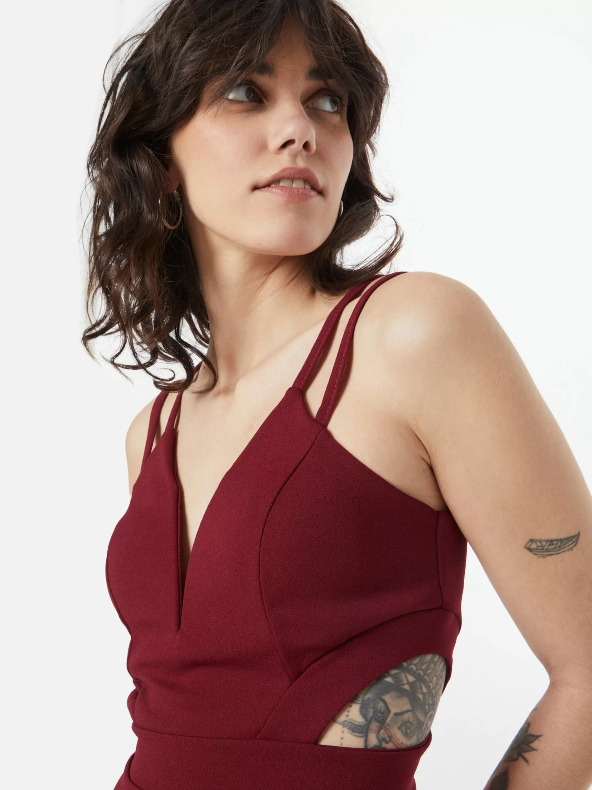 Wal G Cocktailkleider Kleid MILLY Frauen Bordeaux 2 Wal G Cocktailkleider Kleid MILLY Frauen Bordeaux – Bild 2