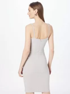 Wal G Minikleider Kleid ILANA Frauen Silbergrau 8 Wal G Minikleider Kleid ILANA Frauen Silbergrau -Wal G Verkaufsshop b2850ad50304b496fcf0a50f3b97bc18