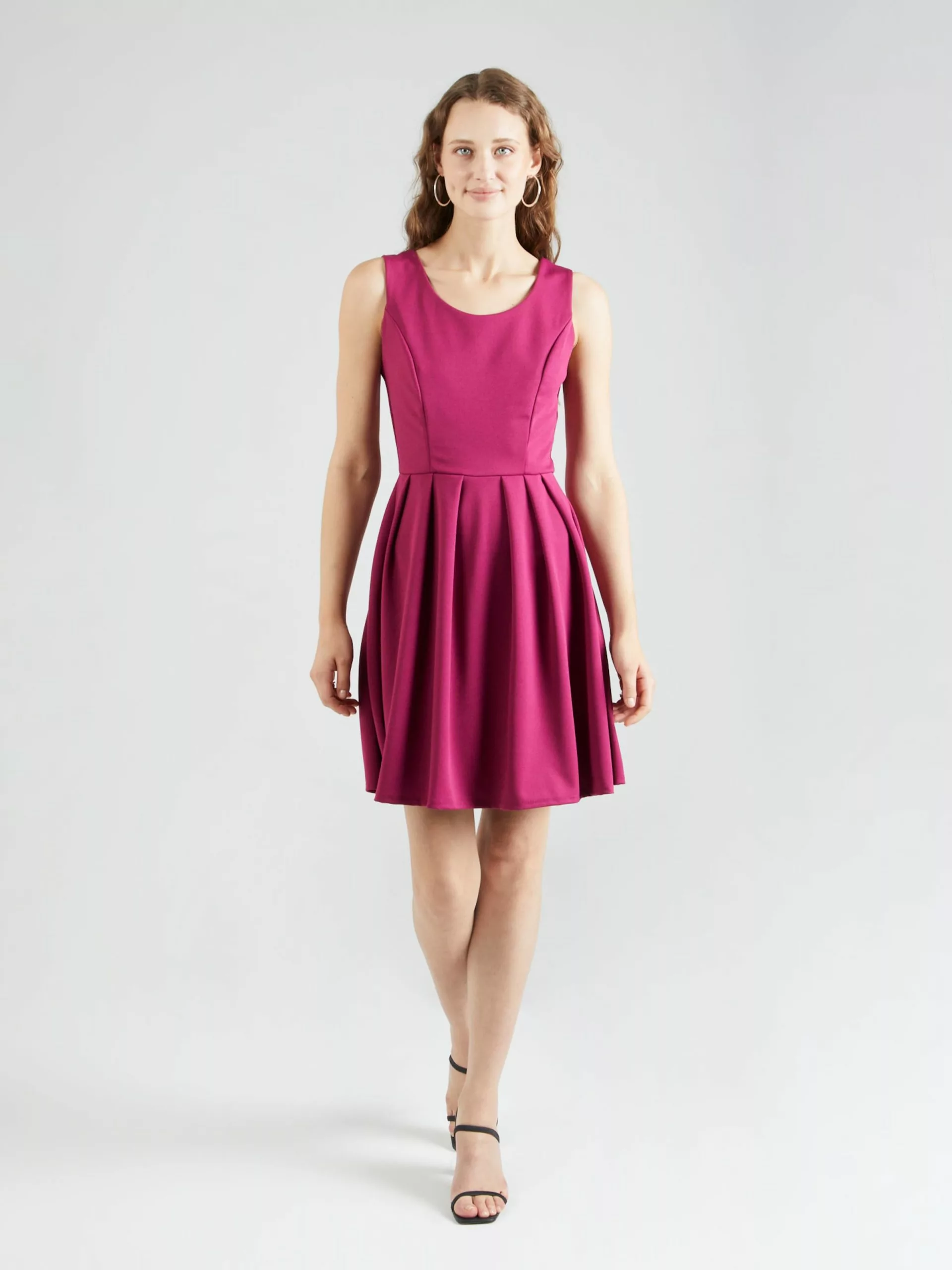 Wal G Minikleider Kleid HOLLY Frauen Fuchsia 3 Wal G Minikleider Kleid HOLLY Frauen Fuchsia – Bild 3