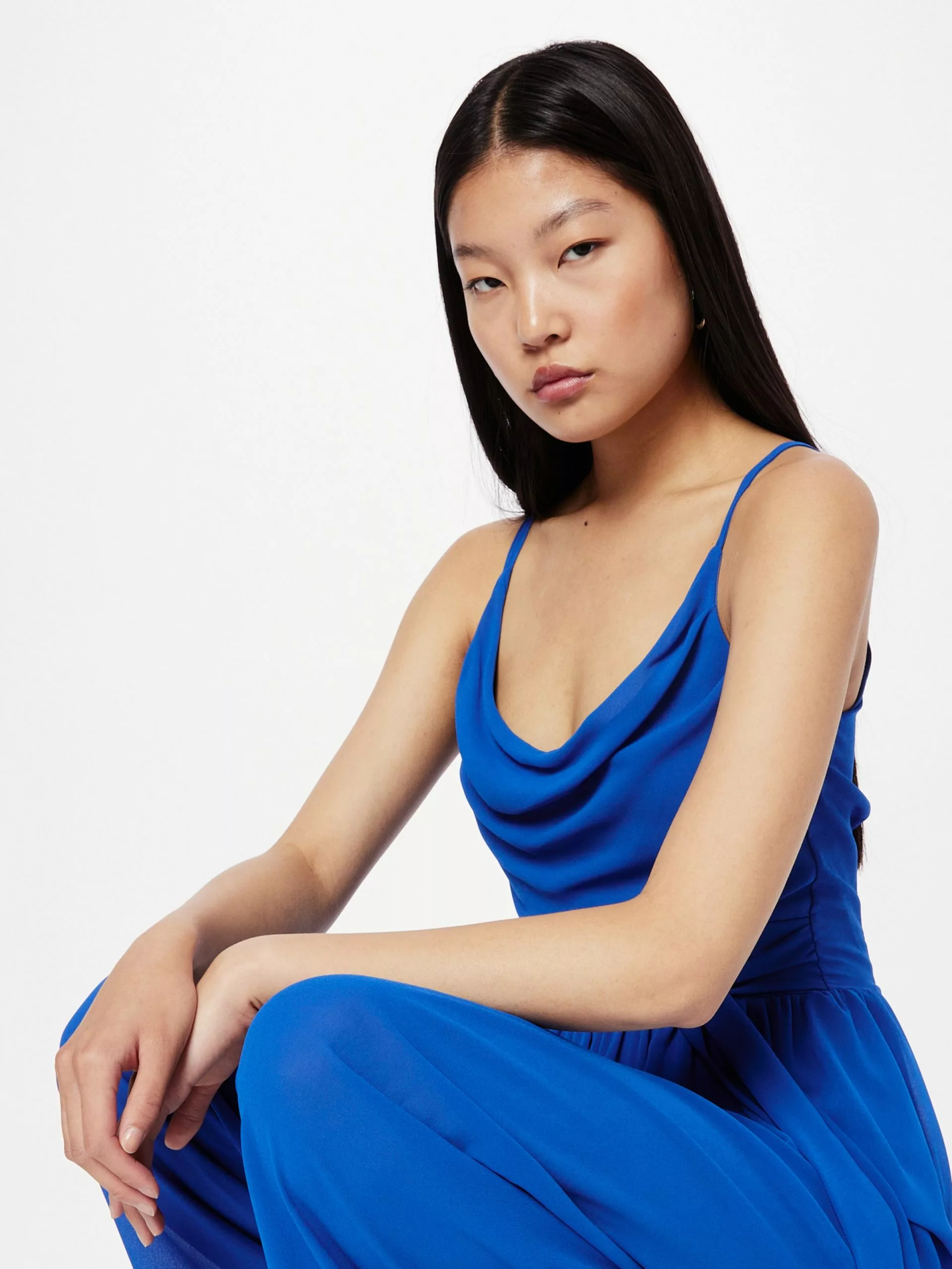 Wal G Lange Jumpsuits Jumpsuit RAIN Frauen Royalblau 2 Wal G Lange Jumpsuits Jumpsuit RAIN Frauen Royalblau – Bild 2