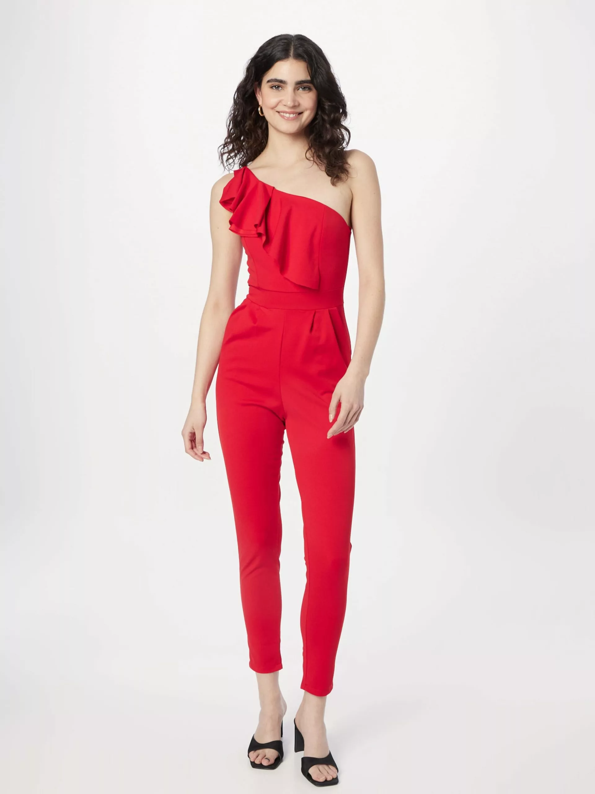 Wal G Lange Jumpsuits Jumpsuit KELLY Frauen Rot 3 Wal G Lange Jumpsuits Jumpsuit KELLY Frauen Rot – Bild 3