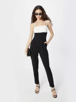 Wal G Lange Jumpsuits Jumpsuit JANYA Frauen Schwarz 9 Wal G Lange Jumpsuits Jumpsuit JANYA Frauen Schwarz -Wal G Verkaufsshop d59a0c24658f2da7fd2d519ed3f920c4