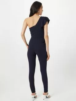 Wal G Lange Jumpsuits Jumpsuit ROSA Frauen Navy 8 Wal G Lange Jumpsuits Jumpsuit ROSA Frauen Navy -Wal G Verkaufsshop dcd138f026df0b31b7956051ae4dad01