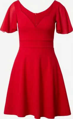Wal G Minikleider Kleid KARA Frauen Rot