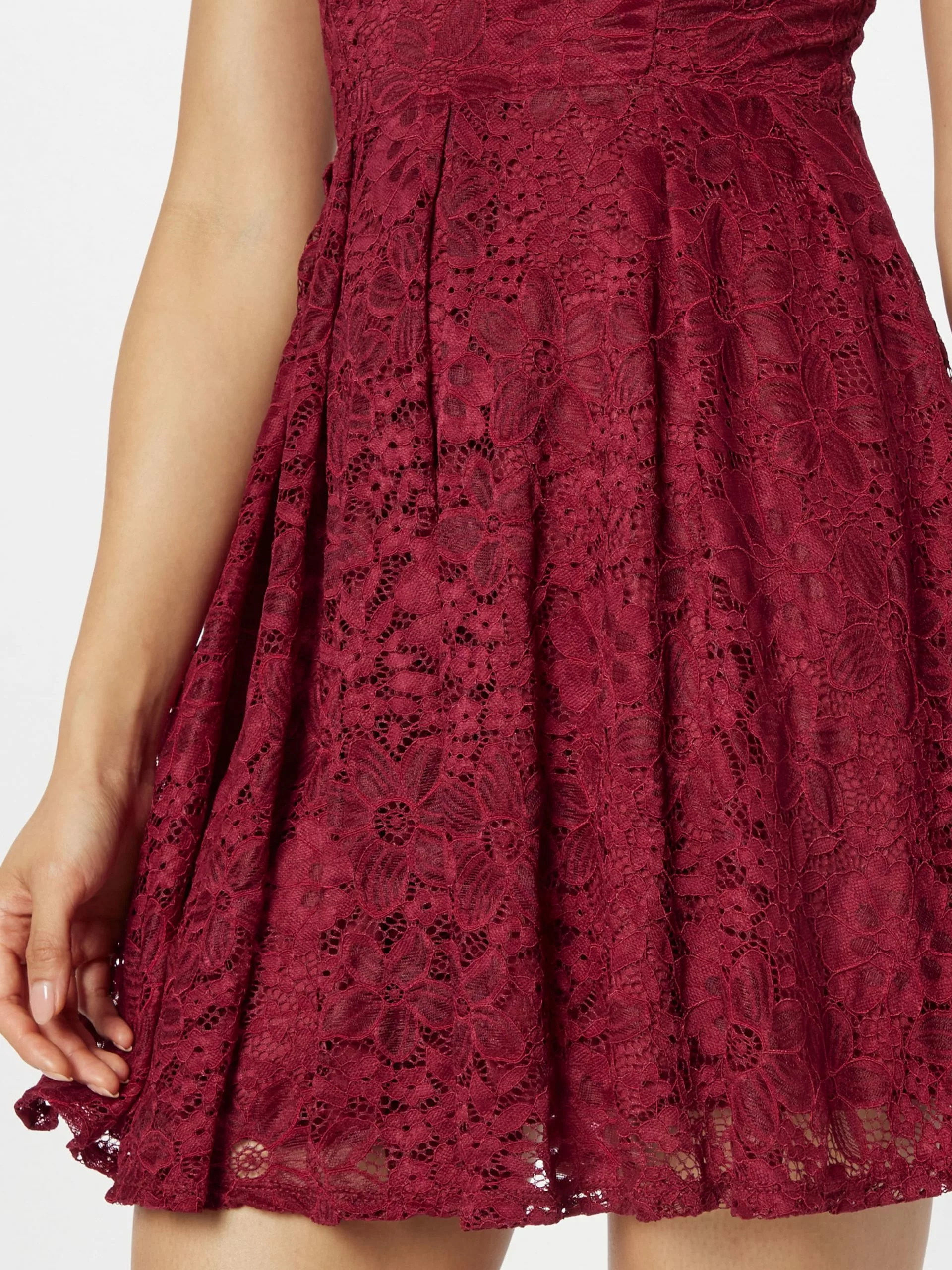 Wal G Minikleider Kleid LEONA Frauen Weinrot 2 Wal G Minikleider Kleid LEONA Frauen Weinrot – Bild 2