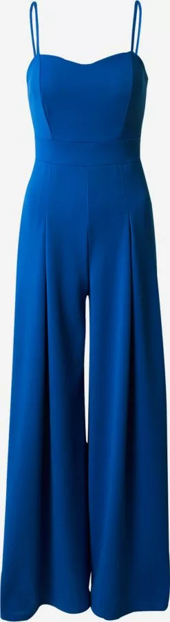 Wal G Verkaufsshop 10 Wal G Lange Jumpsuits Jumpsuit HAVANA Frauen Blau