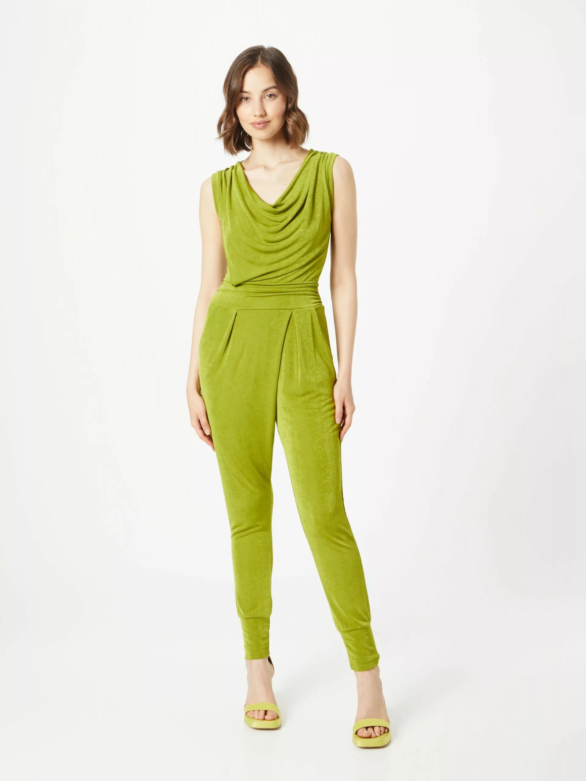 Wal G Lange Jumpsuits Jumpsuit RONNY Frauen Kiwi 3 Wal G Lange Jumpsuits Jumpsuit RONNY Frauen Kiwi – Bild 3