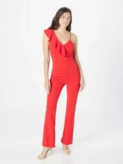 Wal G Lange Jumpsuits Jumpsuit LAYLA Frauen Hellrot 7 Wal G Lange Jumpsuits Jumpsuit LAYLA Frauen Hellrot -Wal G Verkaufsshop eedd145fde15cc7e61054c733e89e773